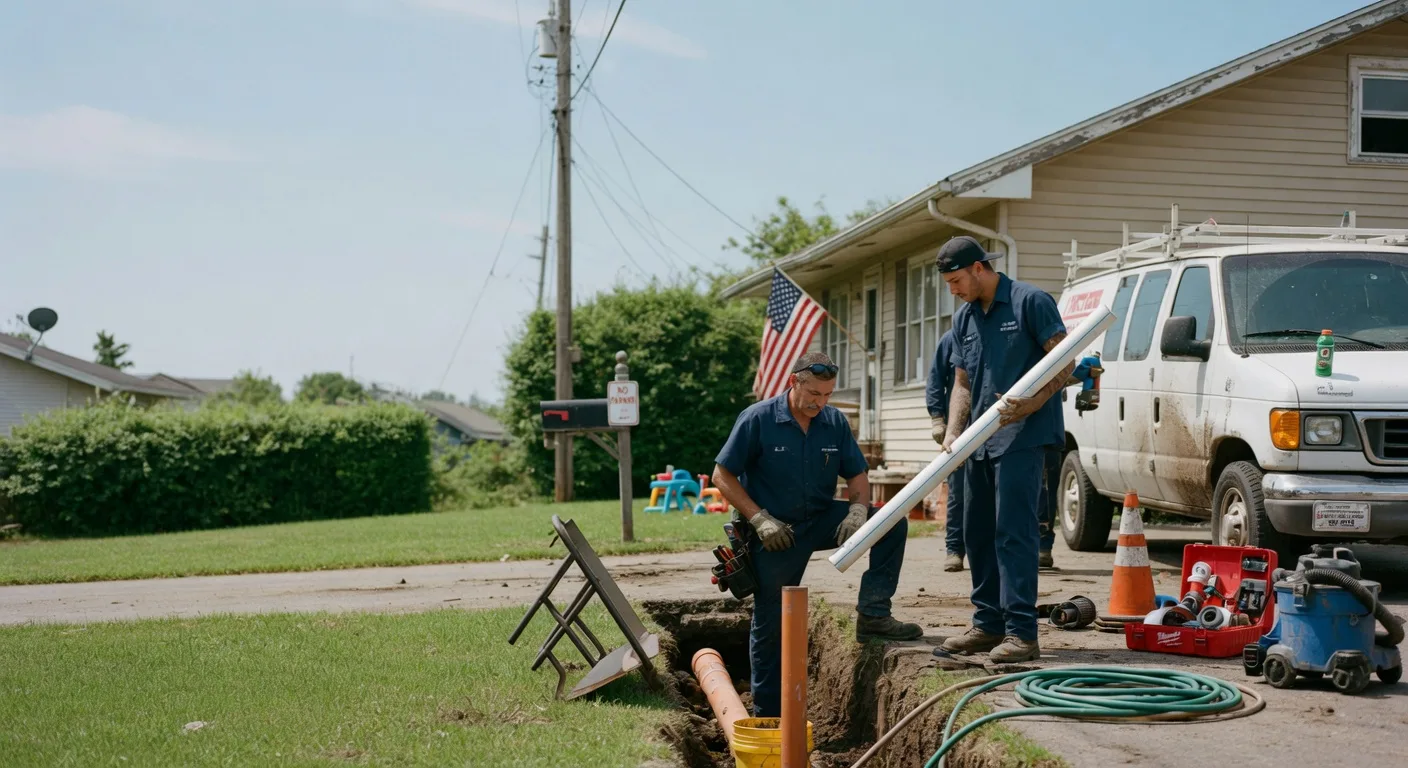 Sewer Line Inspection in North Adams, MI